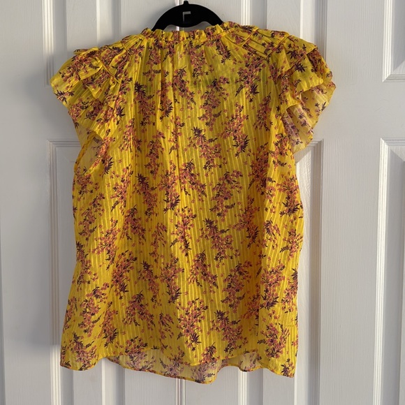 Lula Johnson beautiful flowy shirt size 4 in excellent condition - Picture 3 of 3
